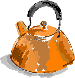 电水壶,铜,茶