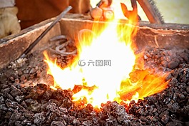 火,煤,热