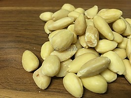 杏仁,脱皮,脱皮杏仁