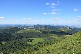 火山,涅,chaîne des皮