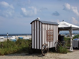 波罗的海,潮湿,海滩生活