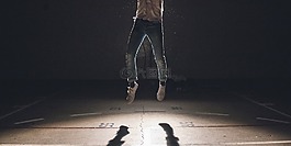 跳,跳跃,男子