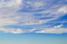 蓝色,天空,蓝色的天空