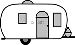 世界观光旅行家,商队,移动的家