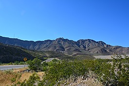 富兰克林山国家公园,德州,景观
