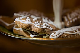 圣诞小甜饼,姜饼,perníček