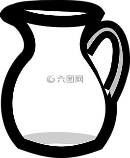 瓶,滗水器,水