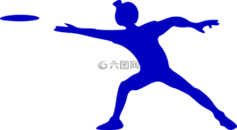 飞盘,抛出,播放