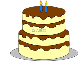 生日蛋糕,生日蜡烛,蛋糕