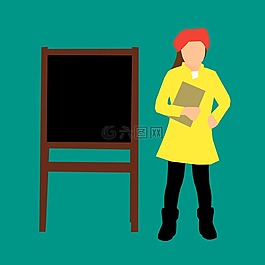 孩子,学校,儿童