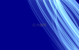 曲线,蓝色,白