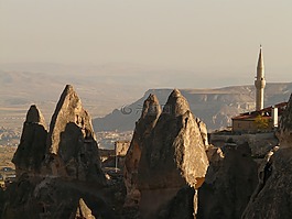 尖塔,童话烟囱,乌奇希萨尔