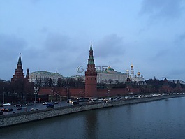 莫斯科,克里姆林宫,kremlevskaya 路堤