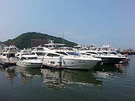 游艇,海湾,三亚