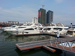 游艇,海湾,三亚