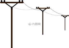 电线杆,电源线,电器行