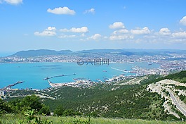 新罗西斯克,湾,黑海
