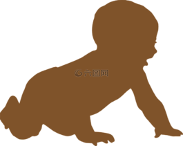 婴儿,爬网,蹒跚