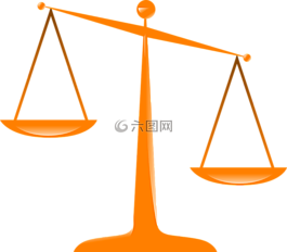 正义,尺度,橙色