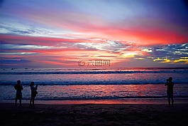 库塔海滩,库塔,巴厘岛
