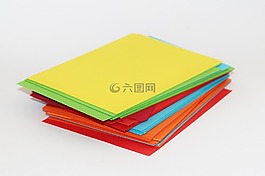 丰富多彩的纸张,卡,丰富多彩