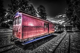 火车,火车铁轨,曲目
