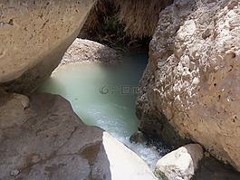 en 盖迪,以色列,水