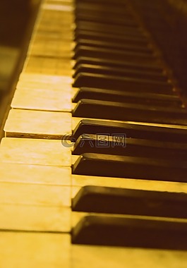 钢琴,古董,乐器