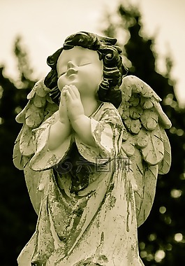 天使,祈祷,宗教