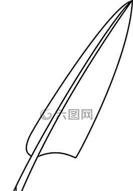 鹅毛笔,笔,羽毛