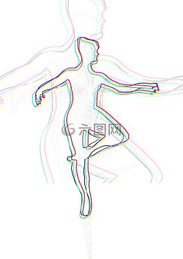 女子,舞蹈,舞者