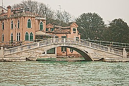 威尼斯,桥,水