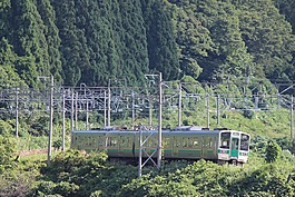 奥羽本线,火车,ozaso区