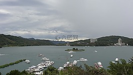 日月潭,台湾,湖