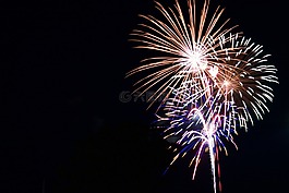 烟花,独立日,7 月 4 日