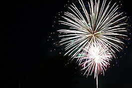 烟花,独立日,7 月 4 日