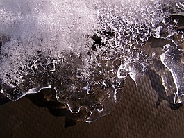 雪,冰,解冻