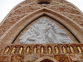 ave maria,教堂,楣