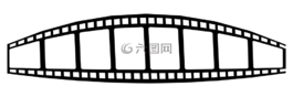 电影,地带,点缀
