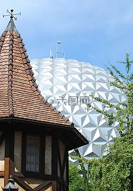 eurosat,欧罗巴岛公园,架构