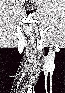 女人,女士,深色