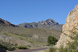 富兰克林山国家公园,德州,路径