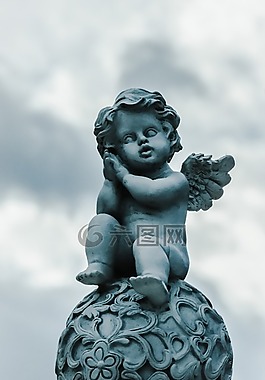 天使,祈祷,宗教