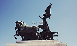 战车,雕像,纪念碑