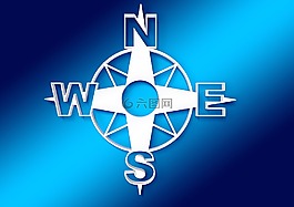 方向,指南针,指南针点