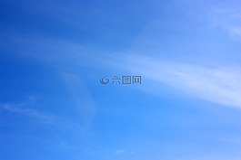 天空,蓝色,明确