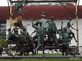 caragealiana,雕塑,布加勒斯特