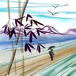 日本,风景,亚洲