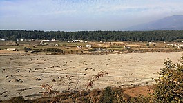 印度,干河,淤泥