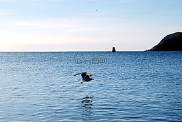 海,卡达克斯,天空
